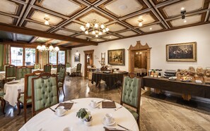 Gratis frukostbuffé varje dag