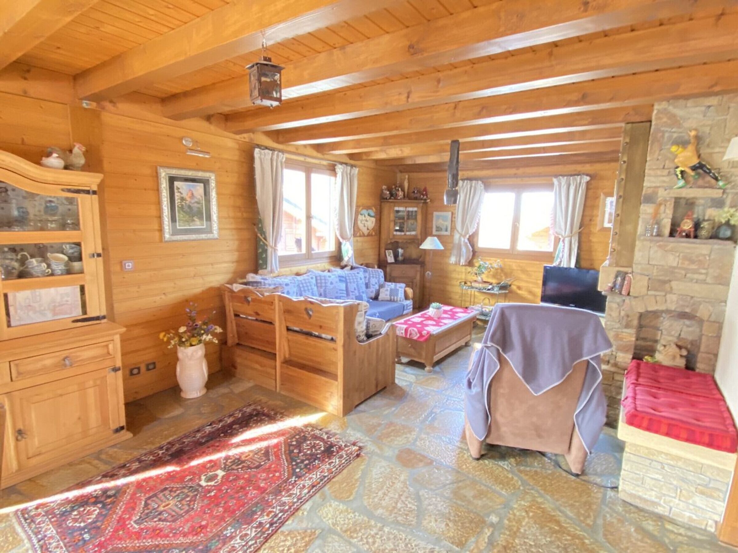 Cozy 3-br Chalet In Quiet Area - Near Slopes, Fireplace, Wifi, Garage - Flaine