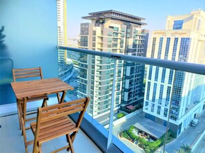 Terrace/patio - Supreme 2bedroom With Balcony in Business Bay (Dubai)