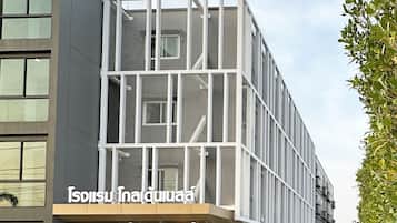 Fassade der Unterkunft