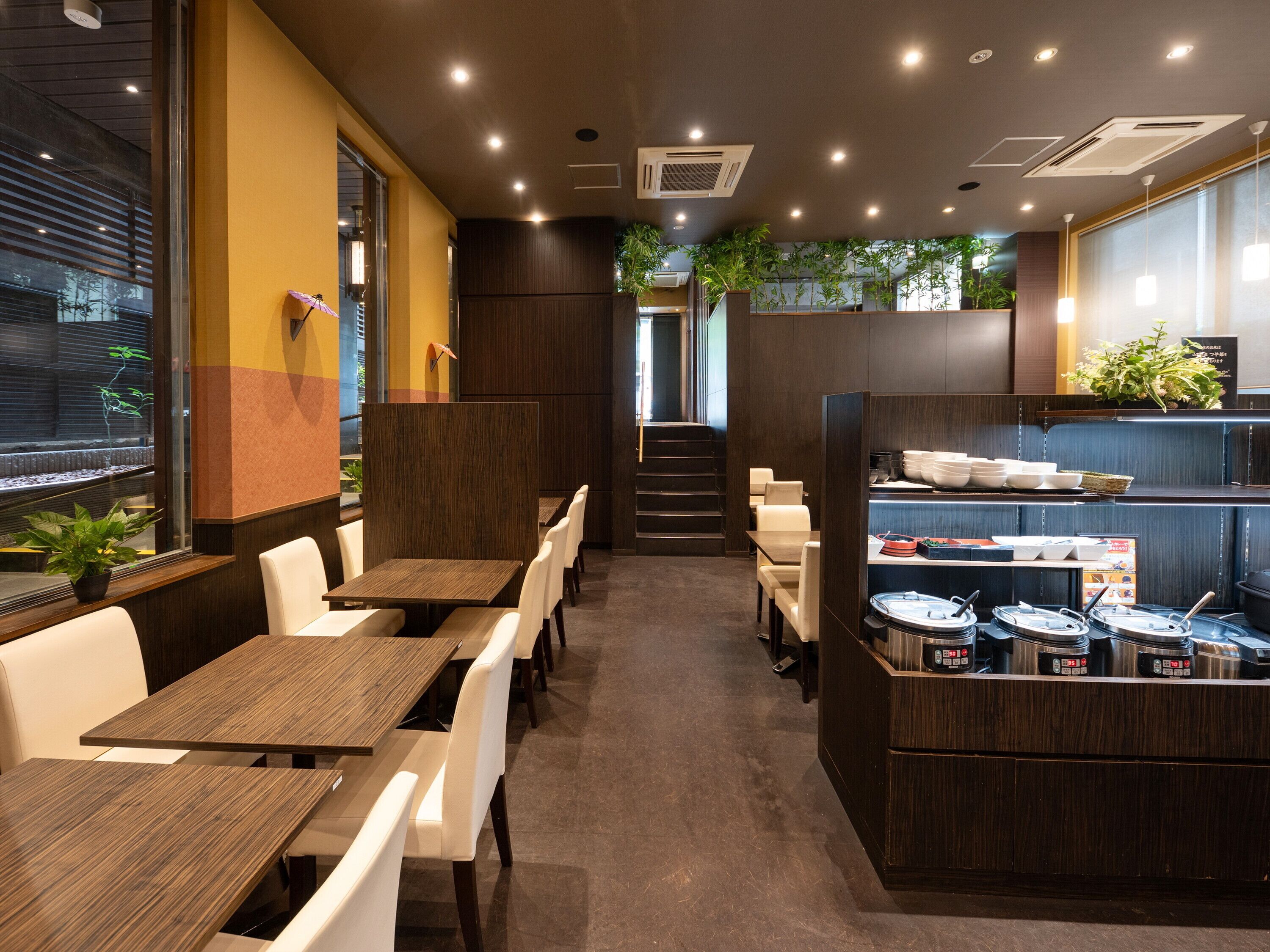 Daily buffet breakfast for a fee