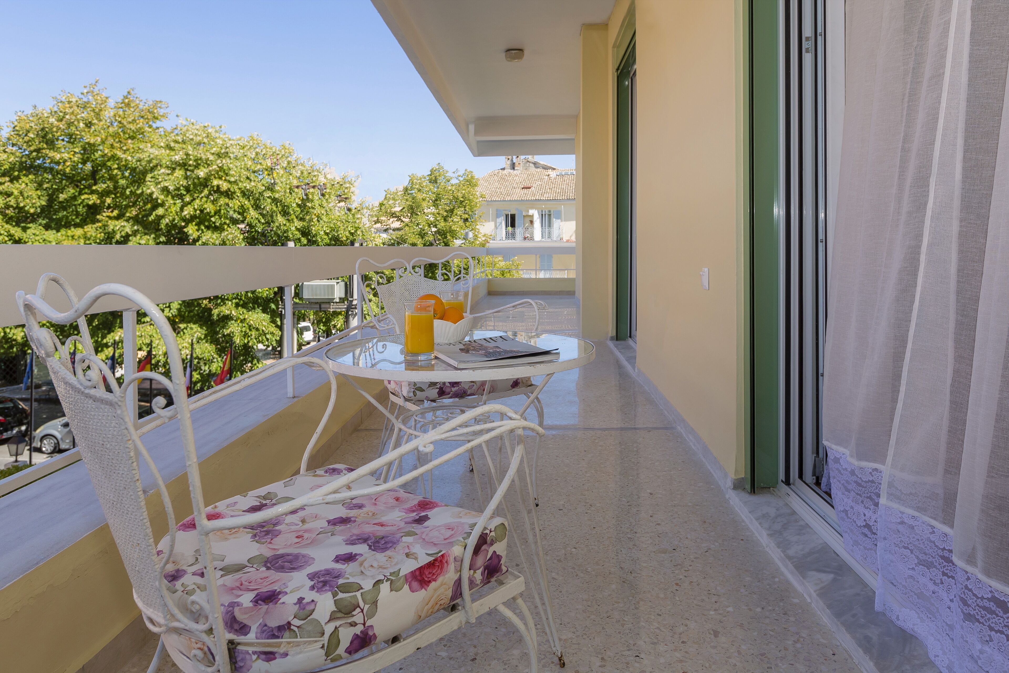 奢華公寓, 2 間臥室, 非吸煙房, 城市景觀 | 陽台