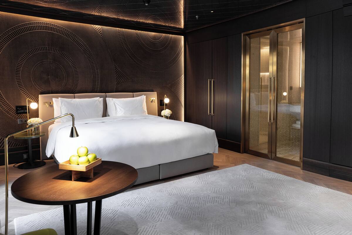 Accessible Room | เครื่องนอนป้องกันสารก่อภูมิแพ้, ผ้านวมขนเป็ด, มินิบาร์