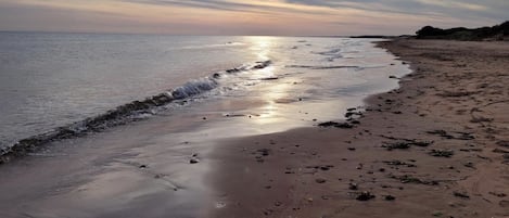 Chaise longue, serviettes de plage