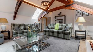 TV connectée, cheminée