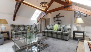 TV connectée, cheminée