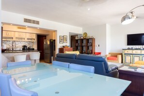 Condo, 2 Bedrooms | Living room - Luna Maya 3 2 Bedroom Condo by RedAwning (Playa del Carmen)