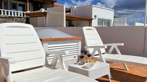 Terrace/patio - Harmony Beach House - 2BR Sea Views Terrace (Telde)