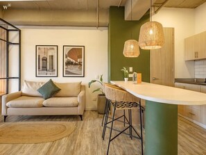 Interior - w* | Divine Loft w/ balcony and ac in Laureles (Medellín)