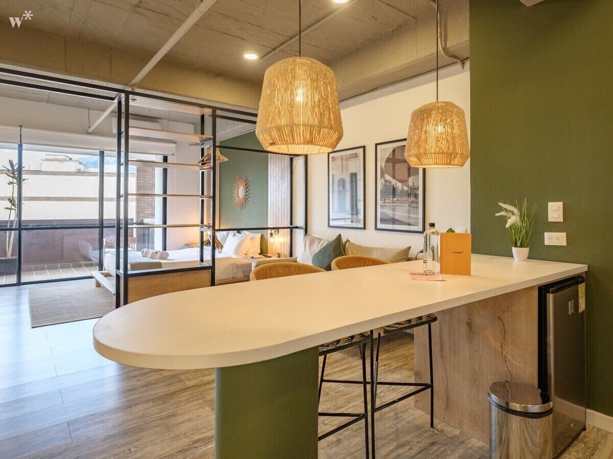 1 bedroom, desk, iron/ironing board, WiFi