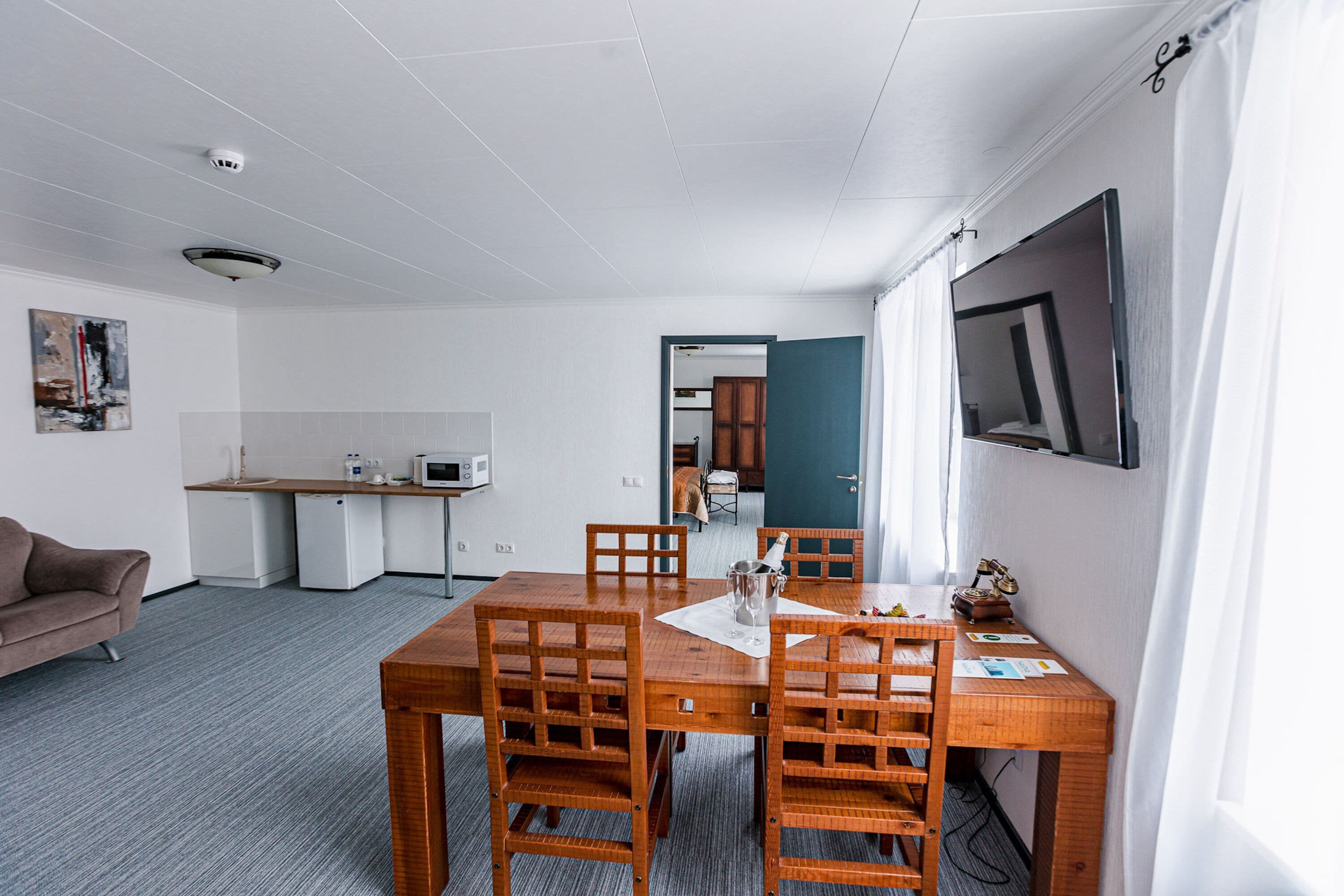 Comfort-Suite, Sauna | Schreibtisch, kostenloses WLAN, Bettwäsche