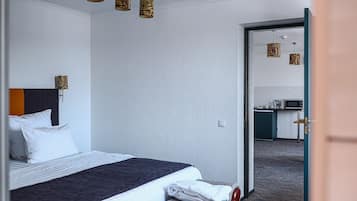 Comfort-Suite, Sauna | Schreibtisch, kostenloses WLAN, Bettwäsche