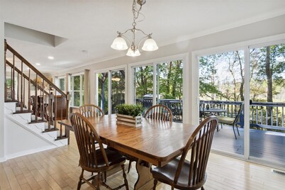 Creekfront Retreat w/ Hot Tub & Sunset Views