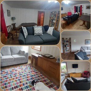 Living area - Foreshore 2 Bed Cottage in Buckie, Morayshire (Buckie)