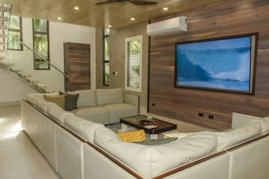 TV, stereo, offices