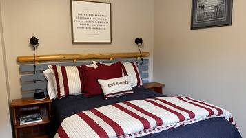 2 dormitorios, tabla de planchar con plancha, wifi gratis y ropa de cama