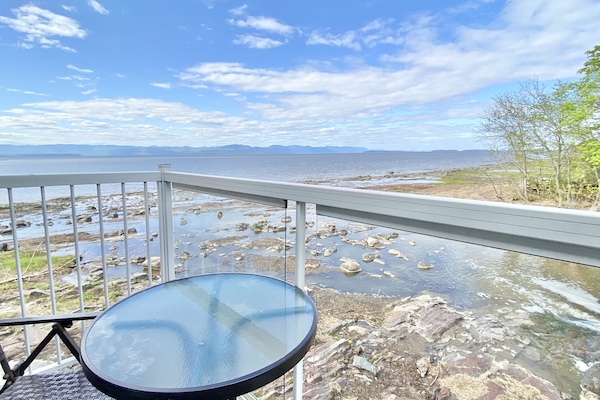 Doppia Comfort, balcone, vista fiume | Vista balcone