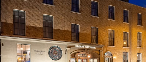 Façade de l’hébergement