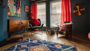 Superior-Apartment, eigenes Bad | Lounge