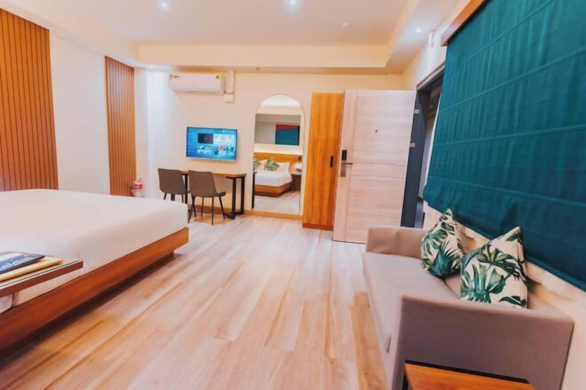 Allergikerbettwaren, Minibar, Zimmersafe, schallisolierte Zimmer