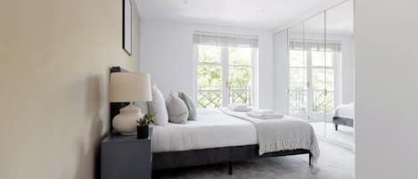 2 habitaciones, tabla de planchar con plancha y wifi gratis