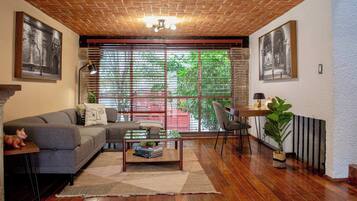 TV, fireplace, stereo, offices