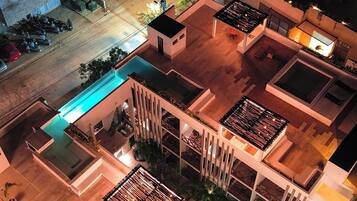 Voorkant van accommodatie