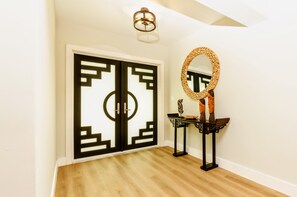 Interior entrance - The Wonderkoi House A Magical Japanese Koi Garden (Homestead)