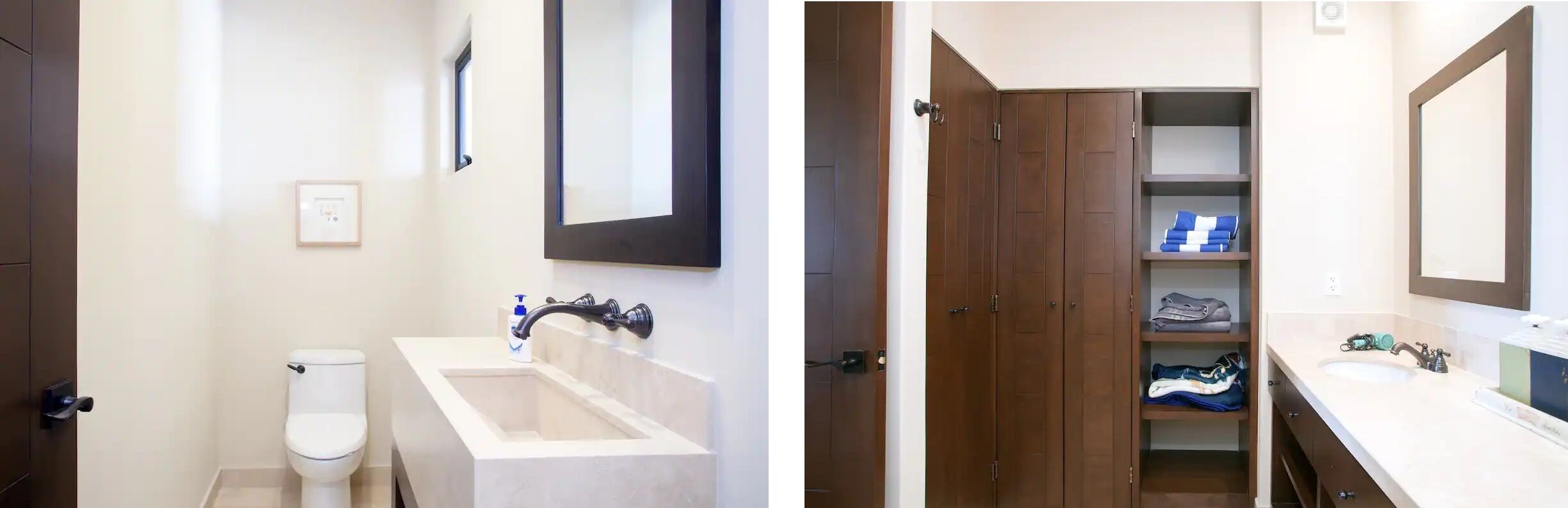 Condo Confort | Baño | Regadera y toallas 