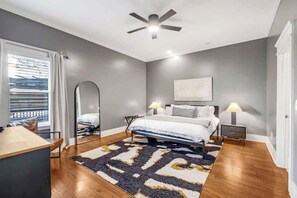 4 bedrooms, iron/ironing board, travel crib, WiFi