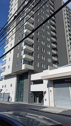 Majoituspaikan julkisivu