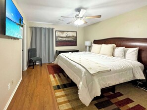 3 habitaciones, escritorio, tabla de planchar con plancha y wifi 