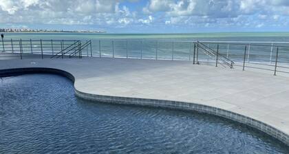 Bela Hospedagem-Apt frente mar no Bessa