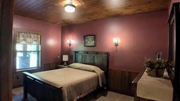 1 slaapkamer, een strijkplank/strijkijzer, gratis wifi, beddengoed