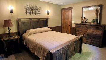 1 slaapkamer, een strijkplank/strijkijzer, gratis wifi, beddengoed