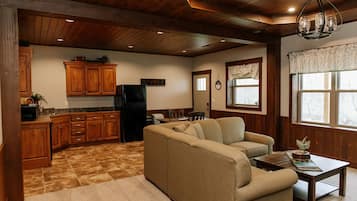 TV, fireplace, DVD player