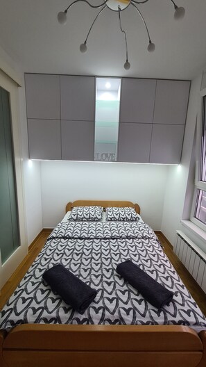 1 quarto, Wi-Fi, roupa de cama, acesso para cadeiras de rodas