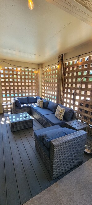 Property grounds - Updated beach house with private pool, hot tub, and community fitness center! (Corolla)