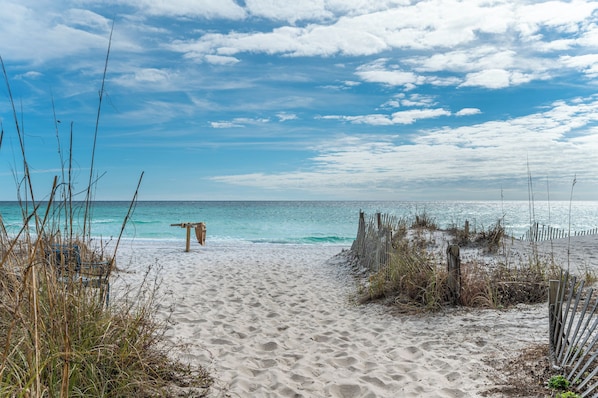 Beach nearby