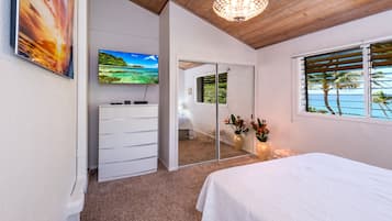 2 dormitoris, caixa forta a l'habitació i planxa i posts de planxar