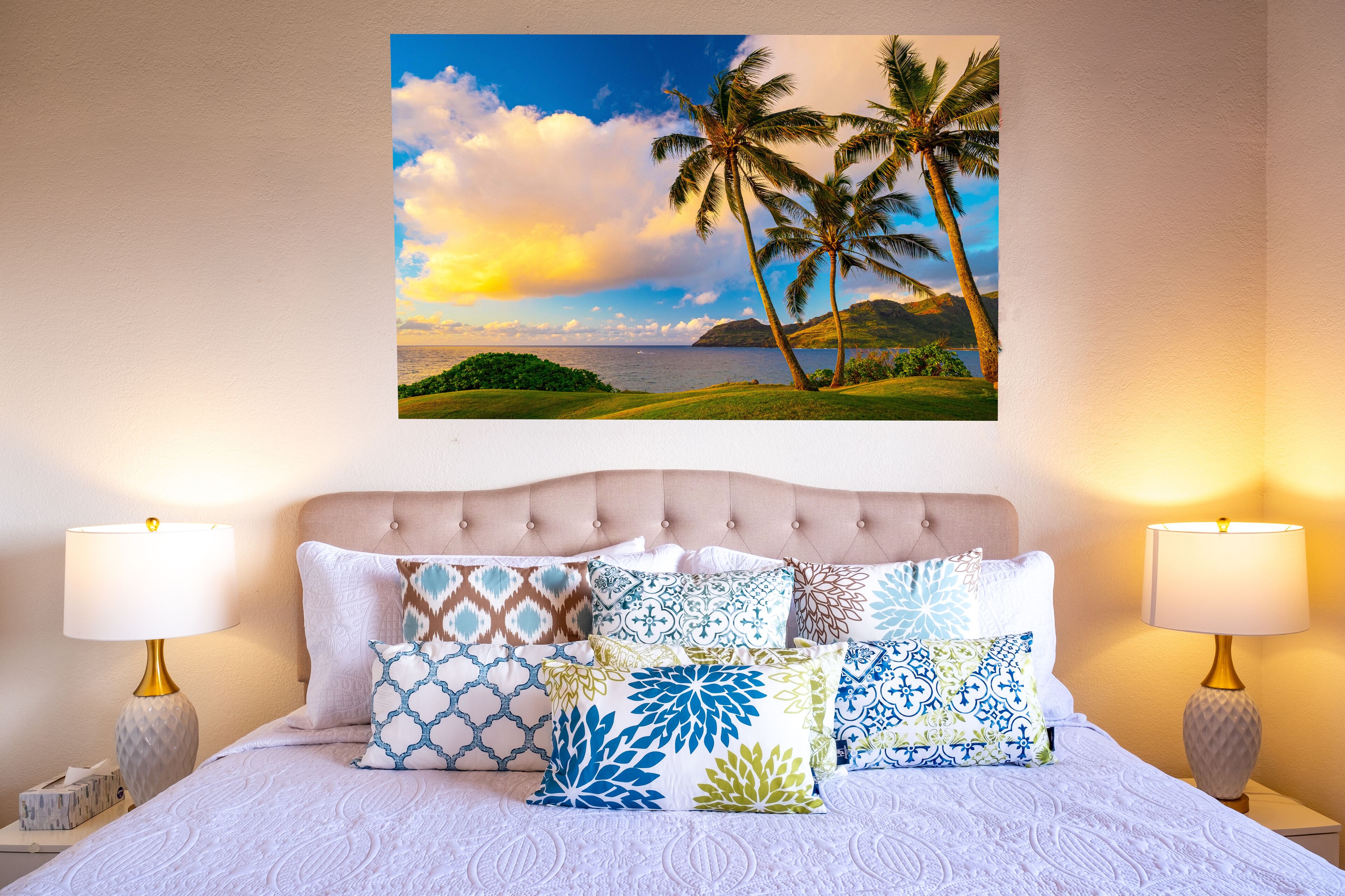 2 bedrooms, in-room safe, iron/ironing board, travel crib