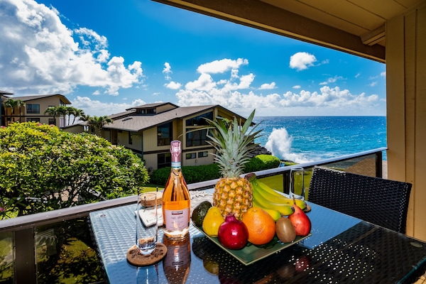 Stunning ocean view from lanai