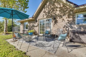 Terrace/patio - Southport Getaway w/ Private Pool ~ 15 Mi to PCB! (Southport)