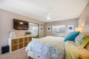 Desk, iron/ironing board, free WiFi, bed sheets