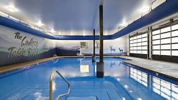 Indoor pool, outdoor pool