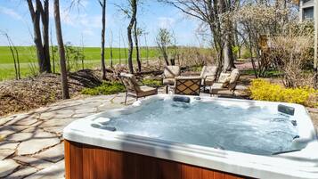Udendørs spabad