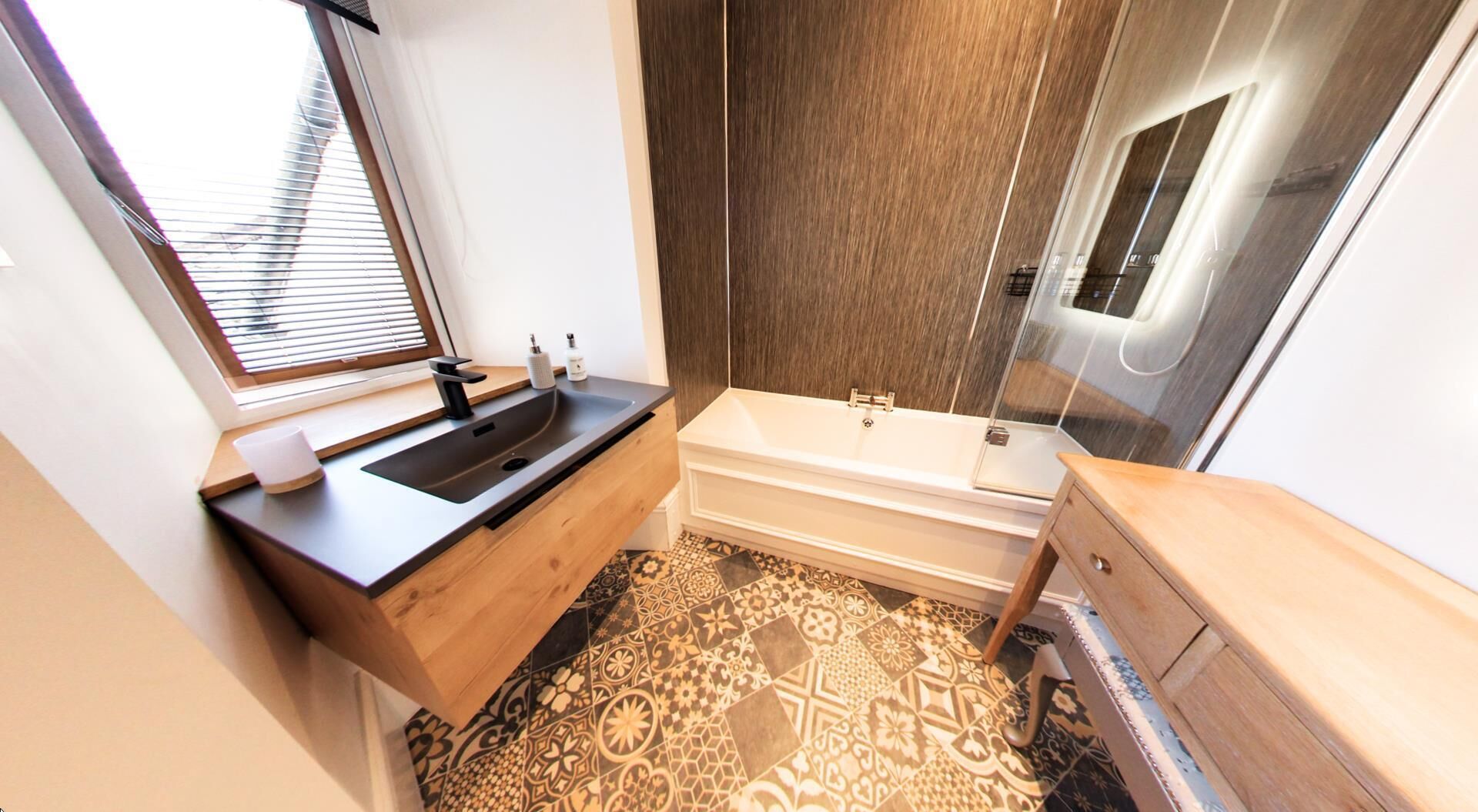 Deluxe-lejlighed - 1 soveværelse | Badeværelse