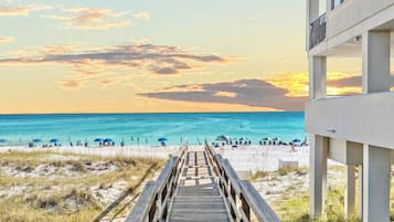 Accommodatie ligt op het strand