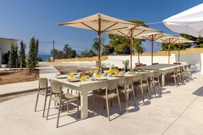 Restauration en plein air