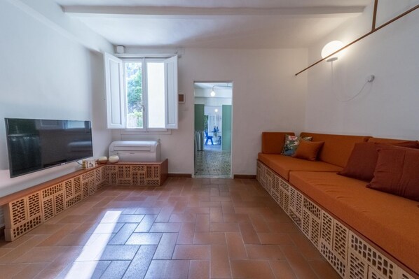 Living area - Memory Atelier - Apartment with garden  (Firenze)